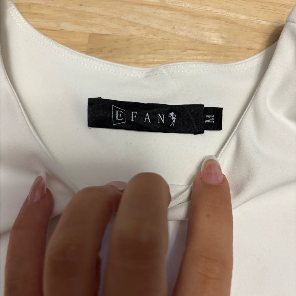 White Engaged AF Tank Top - Picture 4 of 5